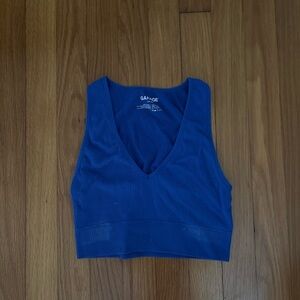 Garage Women's Vibrant Blue Crop Top